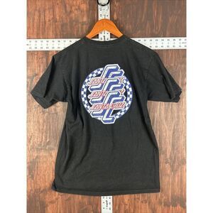 Santa Cruz T Shirt Logo Race Track Graphic Short Sleeve Men Medium Skateboarding